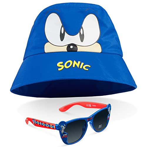 Sonic The Hedgehog Bucket Hat KinderJungen Madchen Fischerhut Kinder Einheitsgröße von Sonic The Hedgehog