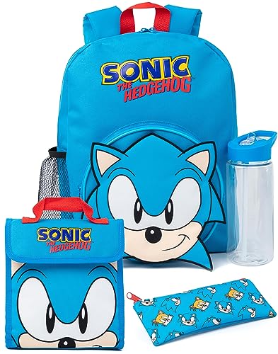 Sonic The Hedgehog Jungen Blau Gepäck: Kindergepäck, One Size von Sonic The Hedgehog