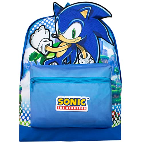 Sonic The Hedgehog Kinder Rucksack Blau von Sonic The Hedgehog