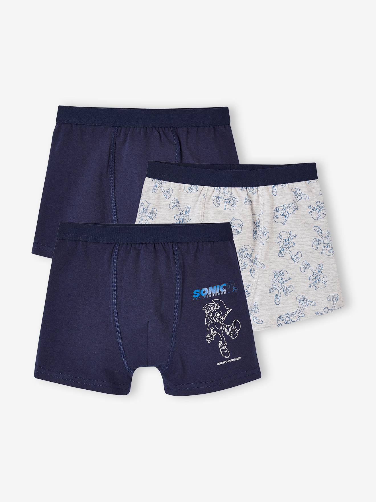 3er-Pack Jungen Boxershorts SONIC von Sonic