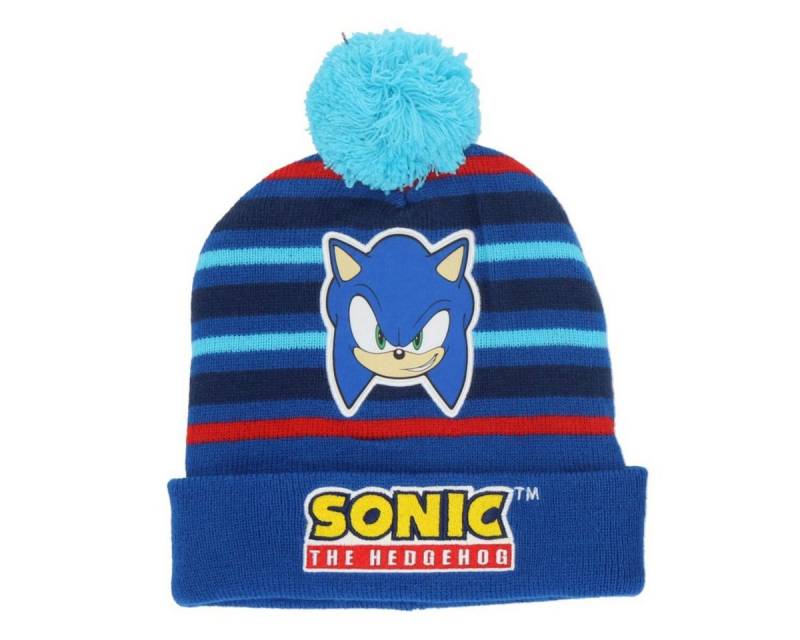 Sonic Bommelmütze Sonic Mütze Kinder Bommel Stickerei Wintermütze Sonic Bommelmütze Sonic Mütze Kinder Bommel Stickerei Wintermütze von Sonic