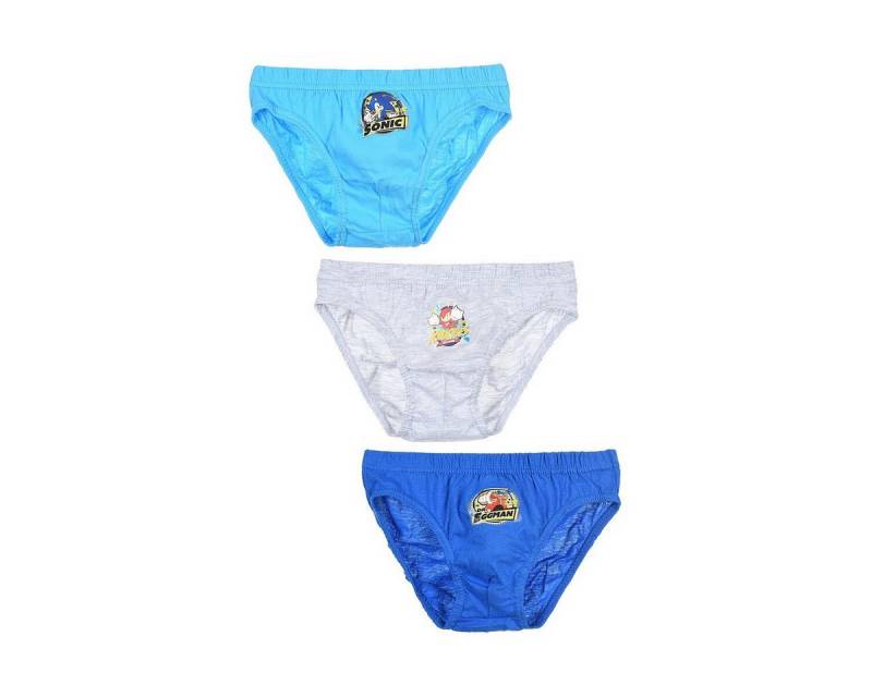 Sonic Funktionsunterhose Sonic the Hedgehog Kinder-Unterhosen 3er Pack – 3–8 Jahre von Sonic