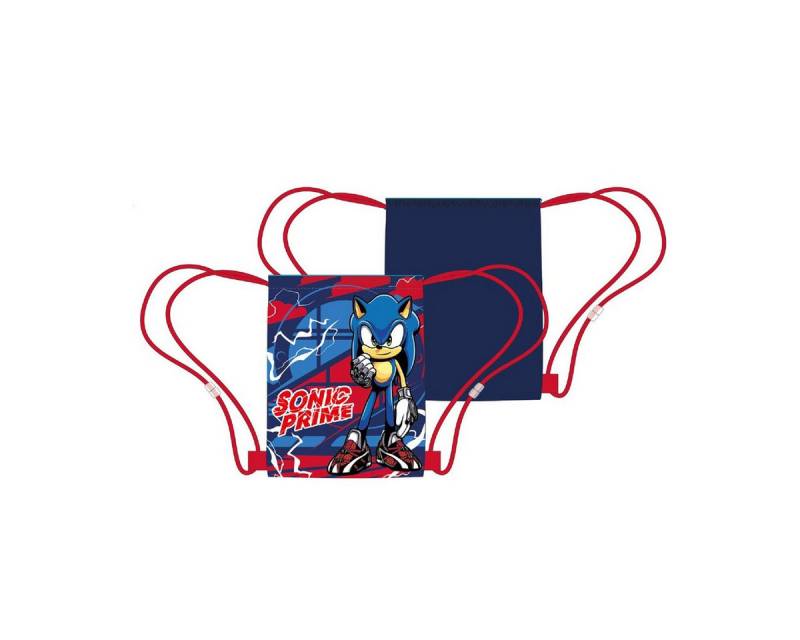 Sonic Turnbeutel Sonic Sporttasche 40cm Kinder Turnbeutel Prime SEGA Tasche (1-tlg) von Sonic