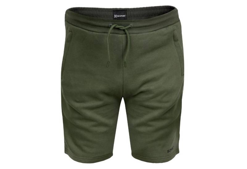 Sonik Shorts Sonik Green Fleece Shorts - Angelhose Sonik Shorts Sonik Green Fleece Shorts - Angelhose von Sonik