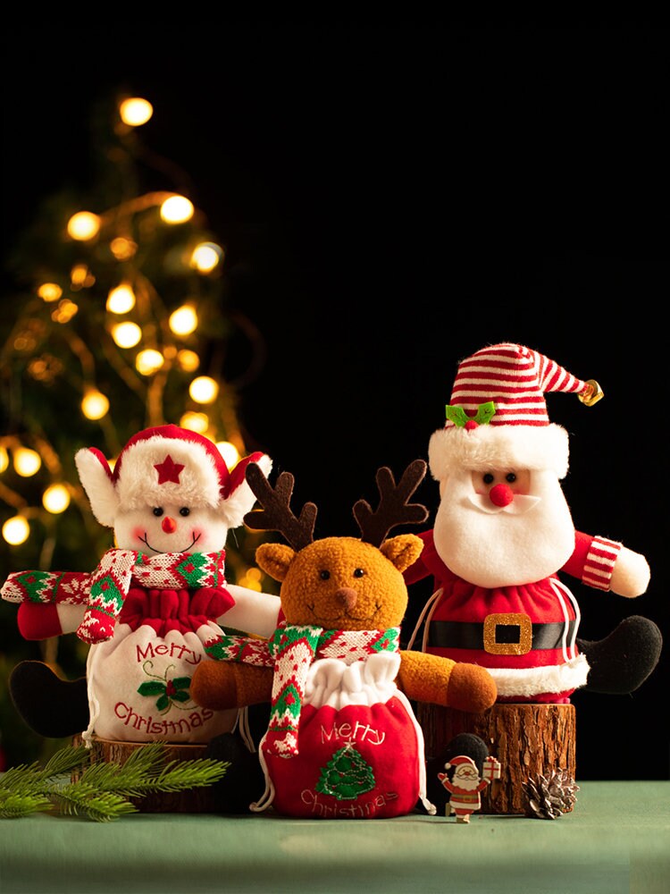 2023 Christmas New Personalized Knitted Apple Bag Eve von SonjaBestCustom