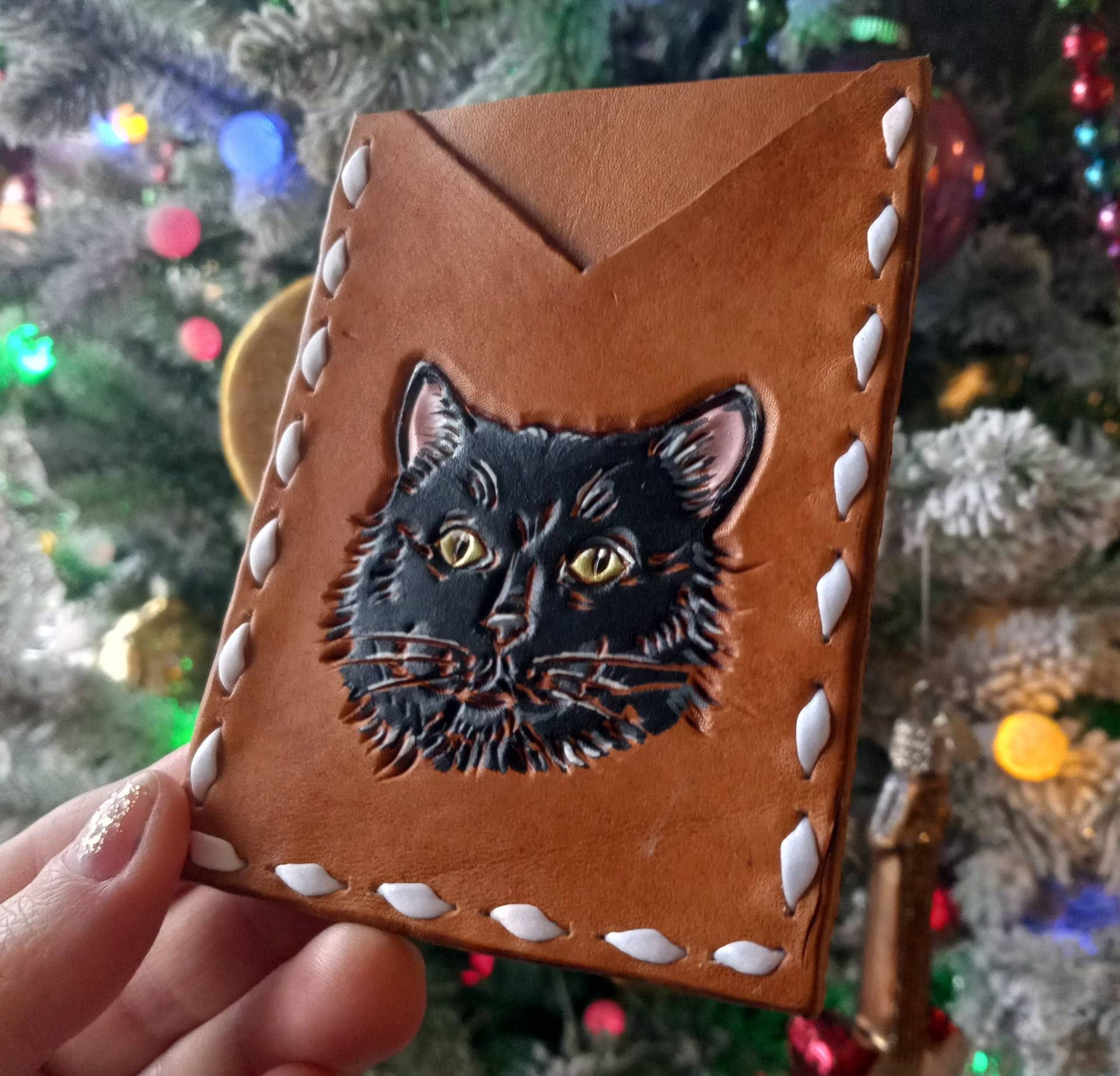 Custom Card Holder Wallet // Nachricht Für Sonderanfertigungen Hand-Gepunztes Leder Von Sonkatonk Leather von SonkatonkLeather