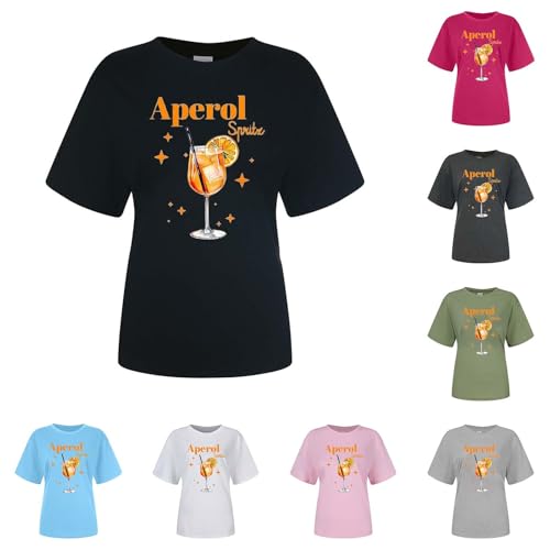 Shirt Damen - Aperol Spritz Kostüm I Aperoli I Aperollin Freundin Spritztour Karneval Fasching Kostüm Damen T-Shirt Shirt Damen - Aperol Spritz Kostüm I Aperoli I Aperollin Freundin Spritztour Karneval Fasching Kostüm Damen T-Shirt von Sonnena