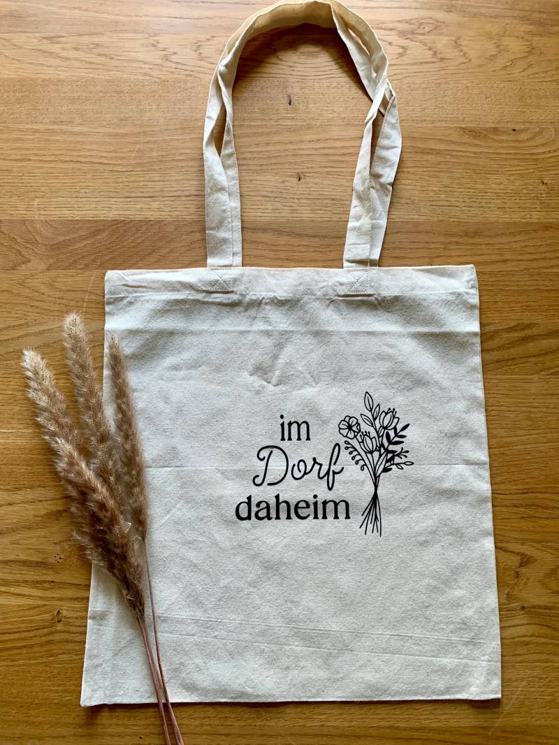 Nachhaltiger Jutebeutel - Im Dorf Daheim Dorfkind Stadtkind in Der Stadt Nachhaltiger Jutebeutel - Im Dorf Daheim Dorfkind Stadtkind in Der Stadt von Sonnenbaer