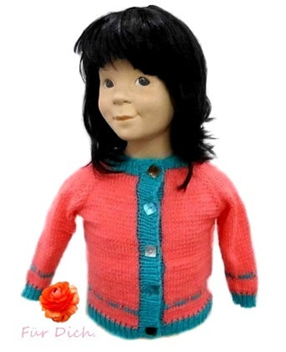 Baby-strickjacke Gr. 86 Handgestrickte Babykleidung Kinderkleidung Babymode Kuscheljacke Nr 1932 von Sonnenblume1547