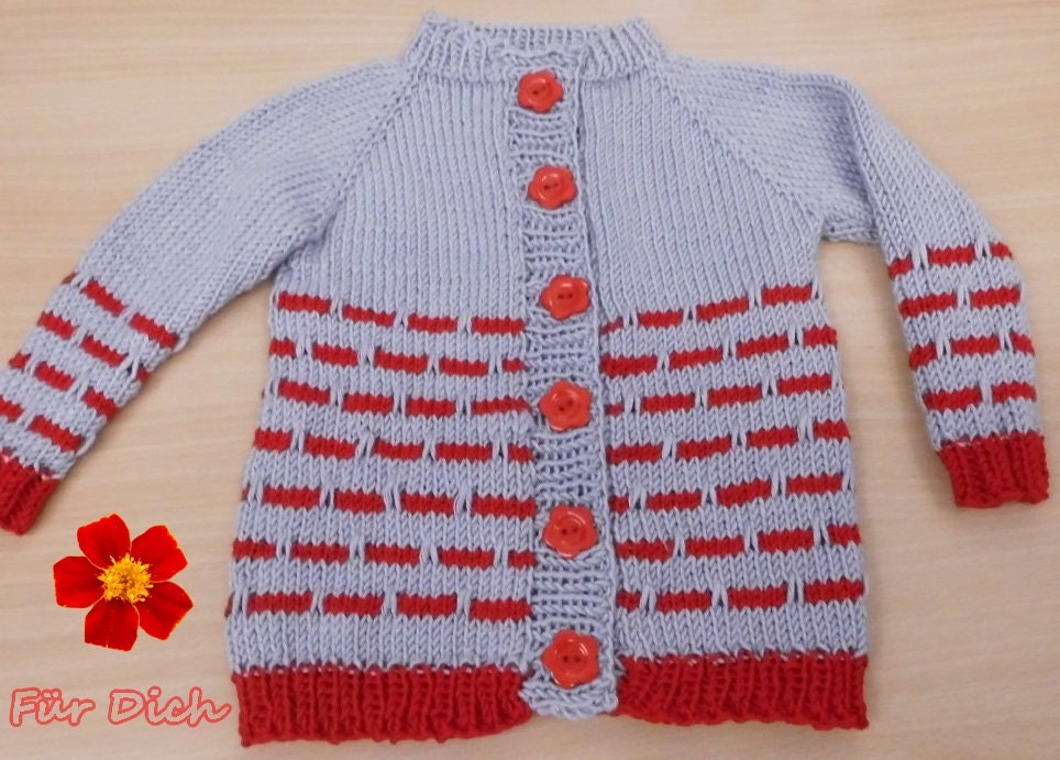 Baby-strickjacke Gr.80 Handarbeit Handgestrickt Cardigan 12 Monate Mädchenjacke Nr 7324 Baby-strickjacke Gr.80 Handarbeit Handgestrickt Cardigan 12 Monate Mädchenjacke Nr 7324 von Sonnenblume1547