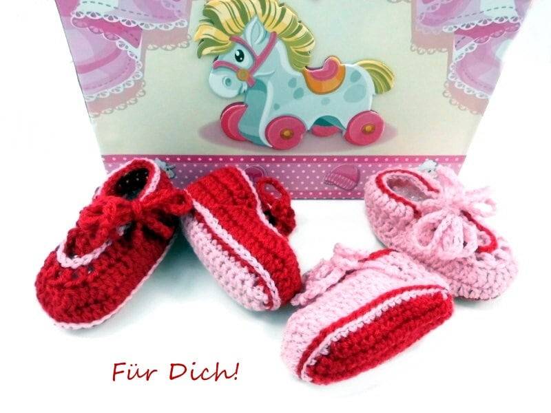 Gehäkelte Babyschuhe Babysocken Babystrümpfe 3 Monate Babykleidung Babymode Nr 3616 von Sonnenblume1547