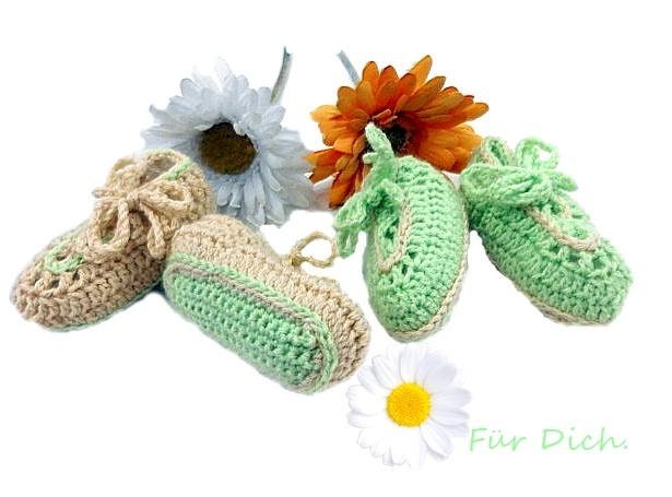 Gehäkelte Babyschuhe Strümpfe Babykleidung Babymode Babysocken Leichte Handgefertigte Farbige Nr3935 von Sonnenblume1547