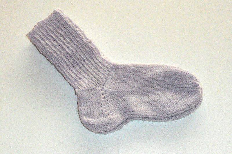 Handgestrickte Kindersocken Gr.23/24 Kuschelsocken Strümpfe Einfarbige Socken Ks5478 von Sonnenblume1547