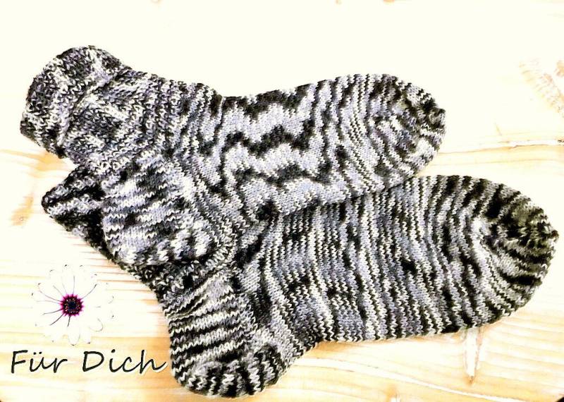 Kinder-Socken Gr. 33/34 Handgestrickte Socken Sportsocken Freizeitsocken Strümpfe Sportstrümpfe Ks4644 von Sonnenblume1547