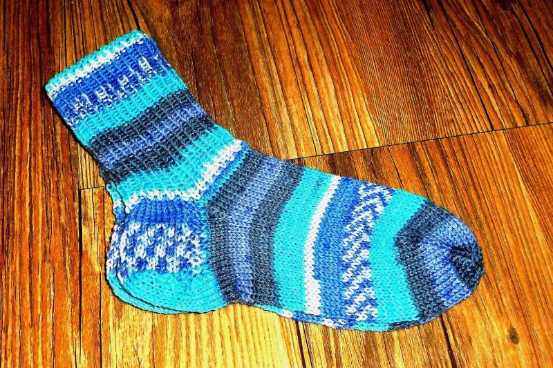 Kindersocken Gr.28/29 Handgestrickte Socken Strümpfe Freizeitsocken Mustersocken Blaue Nr 7542 Kindersocken Gr.28/29 Handgestrickte Socken Strümpfe Freizeitsocken Mustersocken Blaue Nr 7542 von Sonnenblume1547