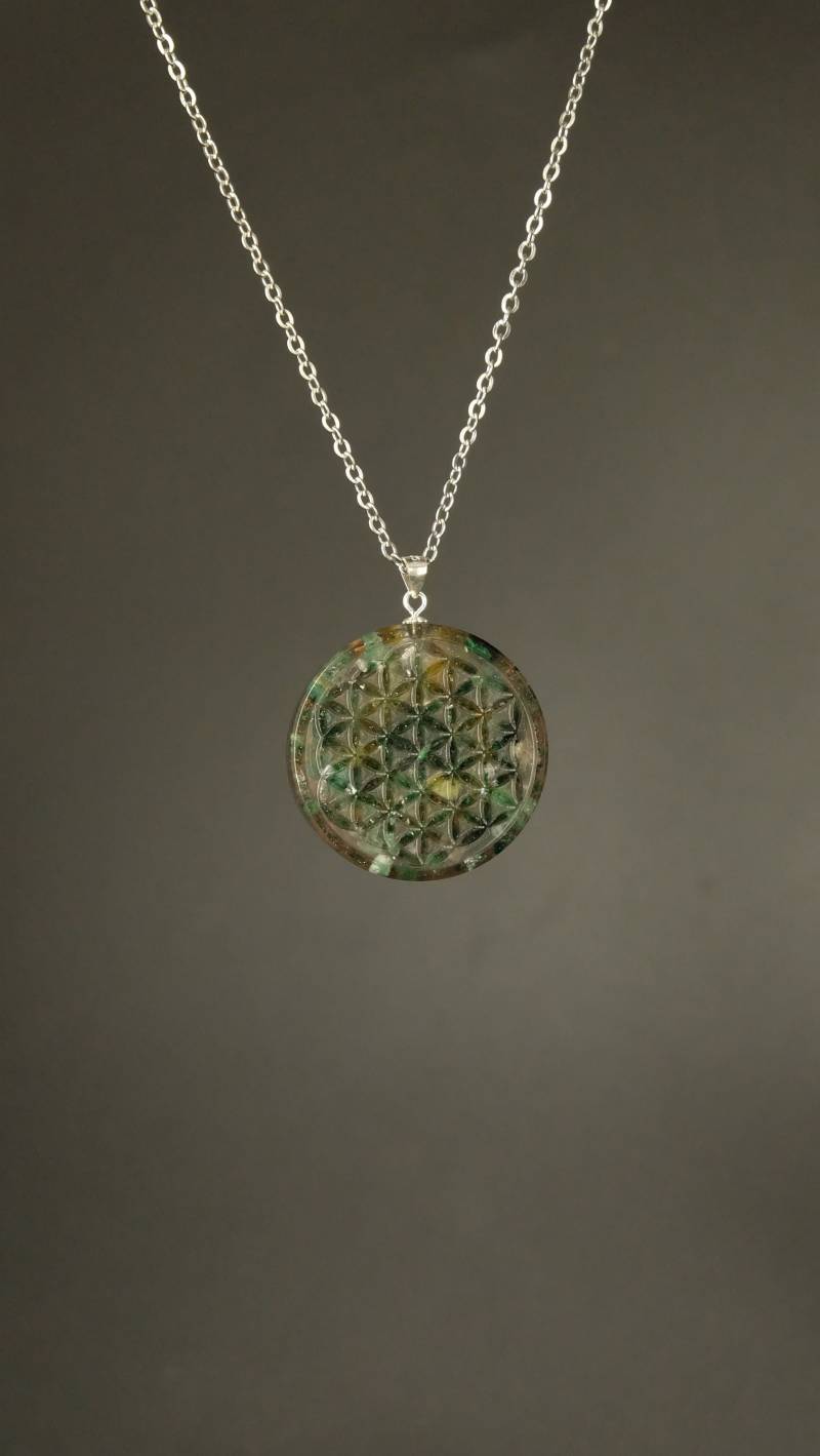 Unisex Schmuck Orgonit Anhänger Von Hand Gefertigt Schutz Vor Strahlung Und Harmonisierung Der Aura von Sonnenkraft7