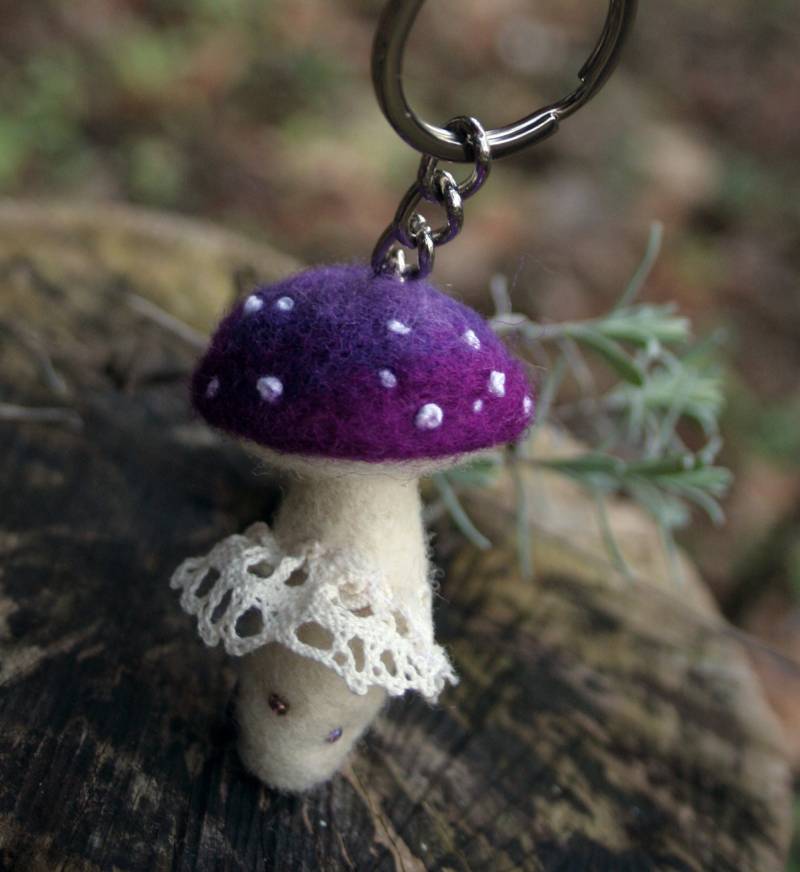 Schlüsselanhänger Pilz von Sonnenkringel