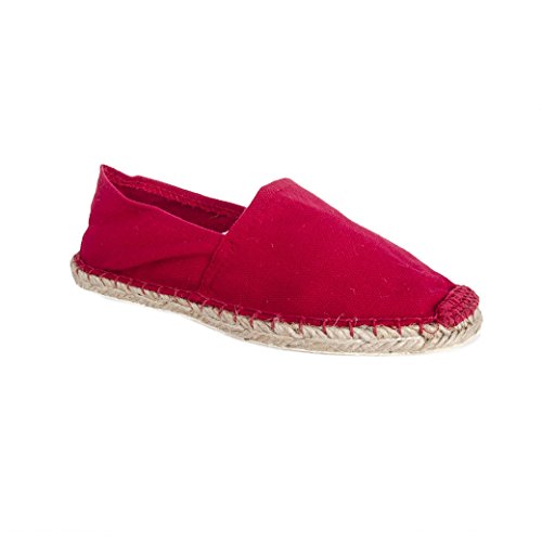 Sonnenscheinschuhe ESPANDRILLOS rot Gr. 36-46 NEU rote Espadrilles Espas Espandrilles Espadrillos (eu_Footwear_Size_System, Adult, Numeric, medium, Numeric_46) von Sonnenscheinschuhe