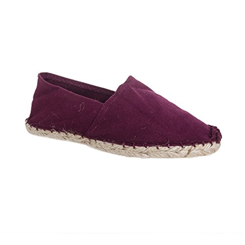Sonnenscheinschuhe ESPANDRILLOS Burgundy Gr. 36-46 NEU weinrot Espadrilles Espas Espandrilles Espadrillos (eu_Footwear_Size_System, Adult, Numeric, medium, Numeric_43) von Sonnenscheinschuhe