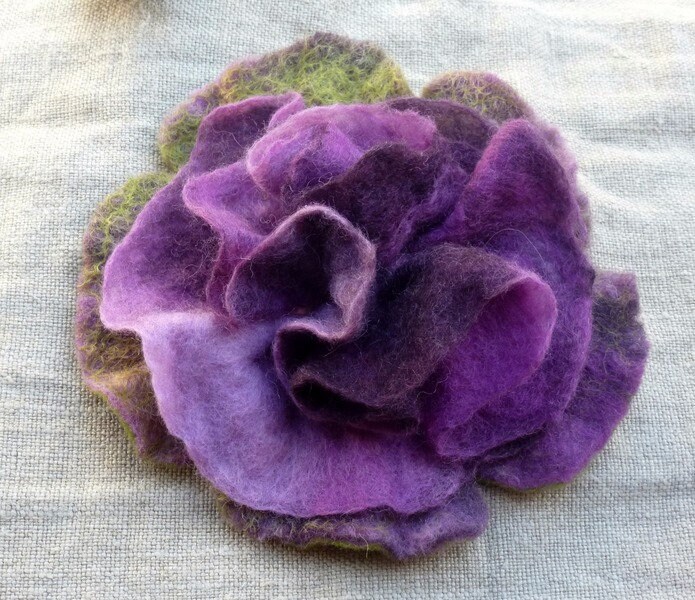 Filzbrosche Verschiedene Farben Zur Auswahl von Sonnentaucher