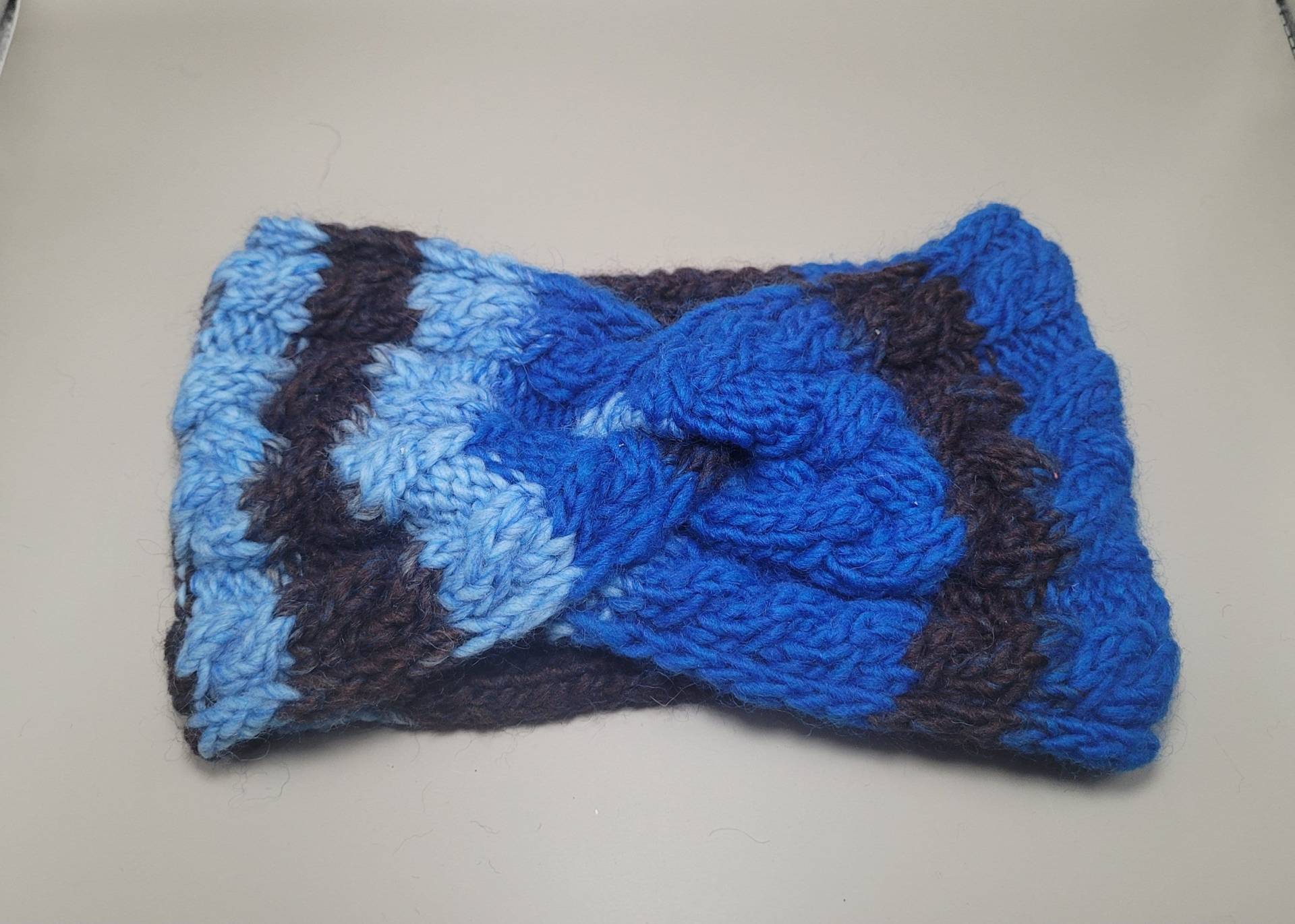 stirnband Ohrenwärmer Gestrickt Zopfmuster Verschiedene Farben Zur Auswahl von Sonnentaucher