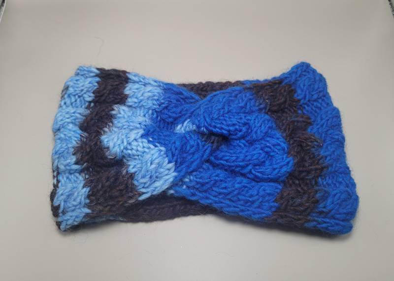 stirnband Ohrenwärmer Gestrickt Zopfmuster Verschiedene Farben Zur Auswahl von Sonnentaucher