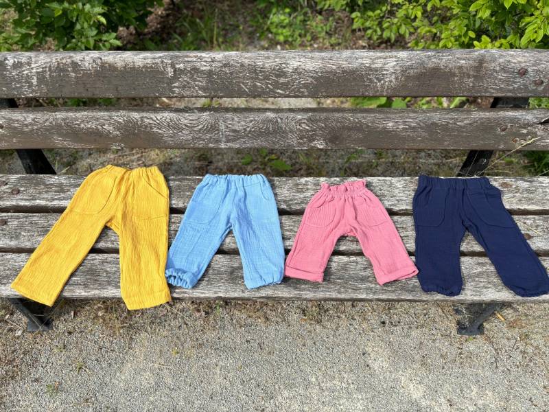 Pumphosen Aus Bio-Musselin von SonnenwirbelwindDE