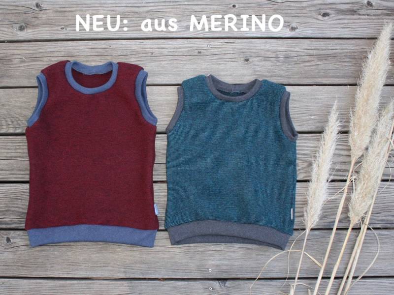 Pullunder Aus Merino-Wollstrickstoff von SonntagCosywear