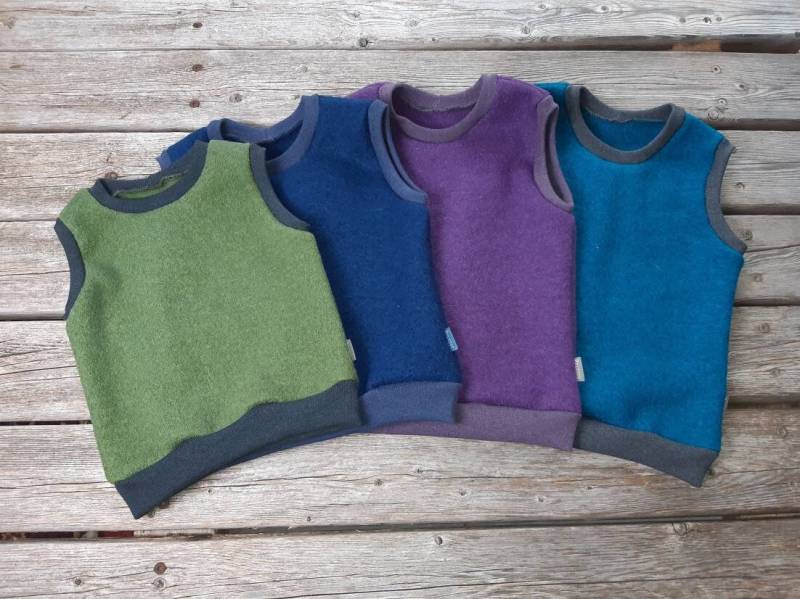 Pullunder Aus Wollwalk von SonntagCosywear