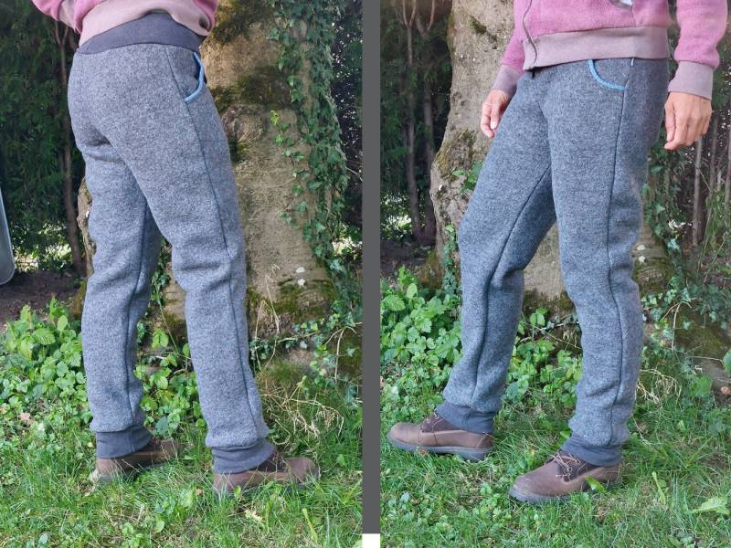 Walkhose Damen Grau von SonntagCosywear