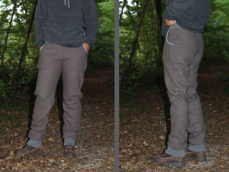 Walkhose Damen Taupe von SonntagCosywear