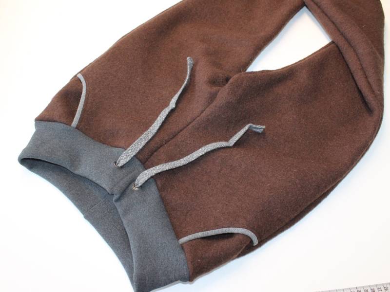 Wollwalkhose Damen Schokobraun von SonntagCosywear