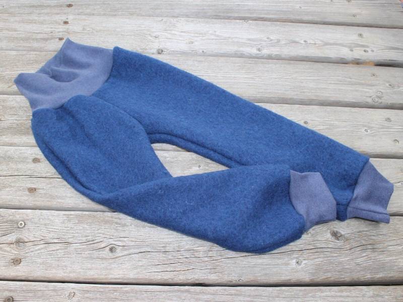 Wollwalkhose Dunkelblau Mit/Ohne Futter von SonntagCosywear