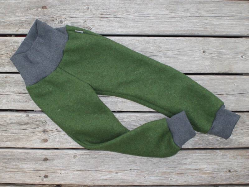 Wollwalkhose Grün Mit/Ohne Futter von SonntagCosywear