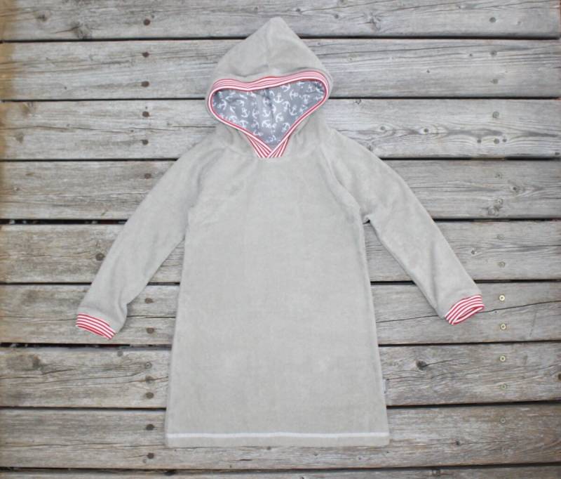 strandüberzieher Bio-Frottee Sandfarben von SonntagCosywear