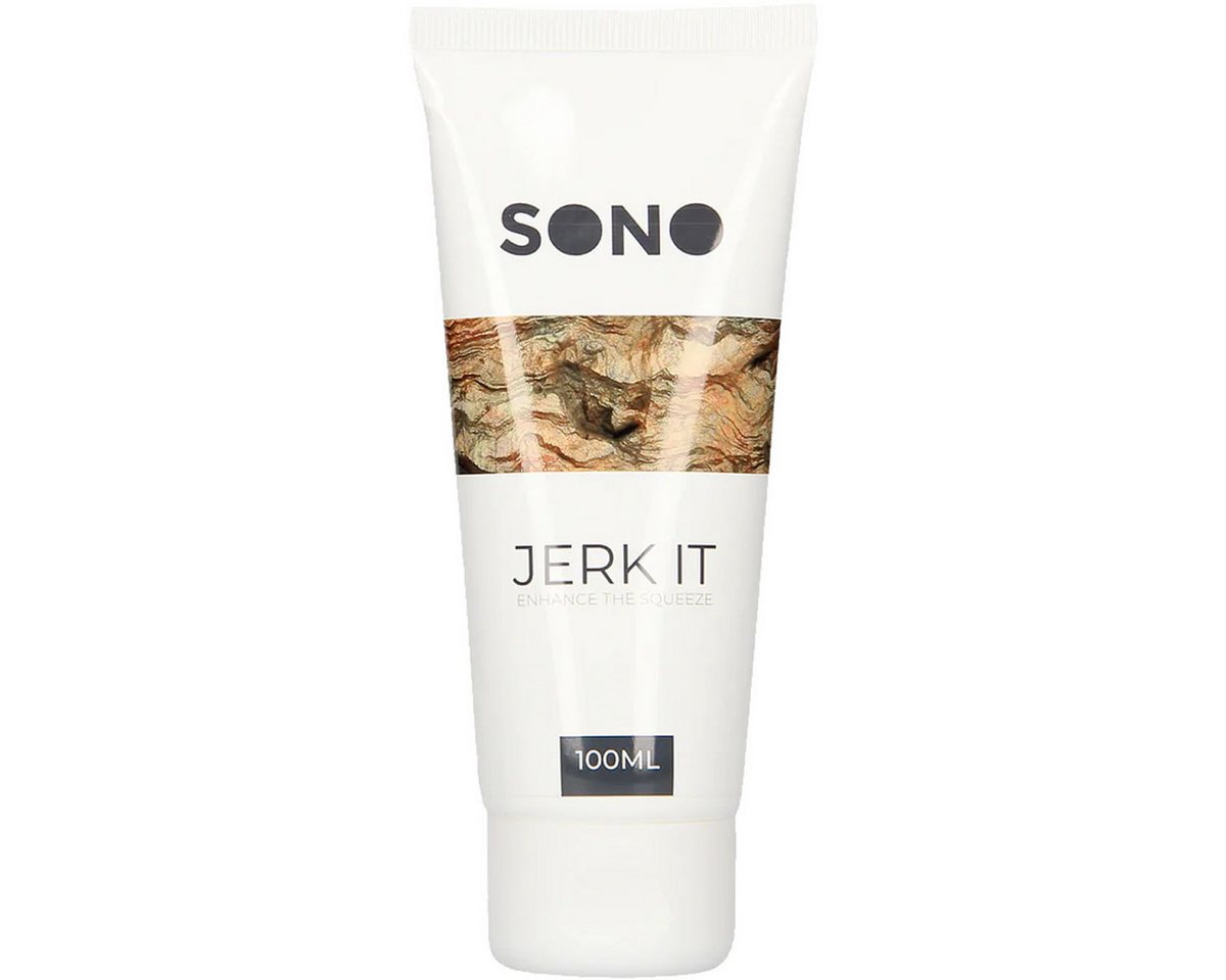 Sono Gleitgel Jerk It - Enhance the Squeeze, Tube mit 100ml, 1-tlg., Unisex-Stimulierungsgel mit Menthol Sono Gleitgel Jerk It - Enhance the Squeeze, Tube mit 100ml, 1-tlg., Unisex-Stimulierungsgel mit Menthol von Sono