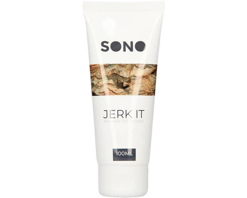 Sono Gleitgel Jerk It - Enhance the Squeeze, Tube mit 100ml, 1-tlg., Unisex-Stimulierungsgel mit Menthol von Sono