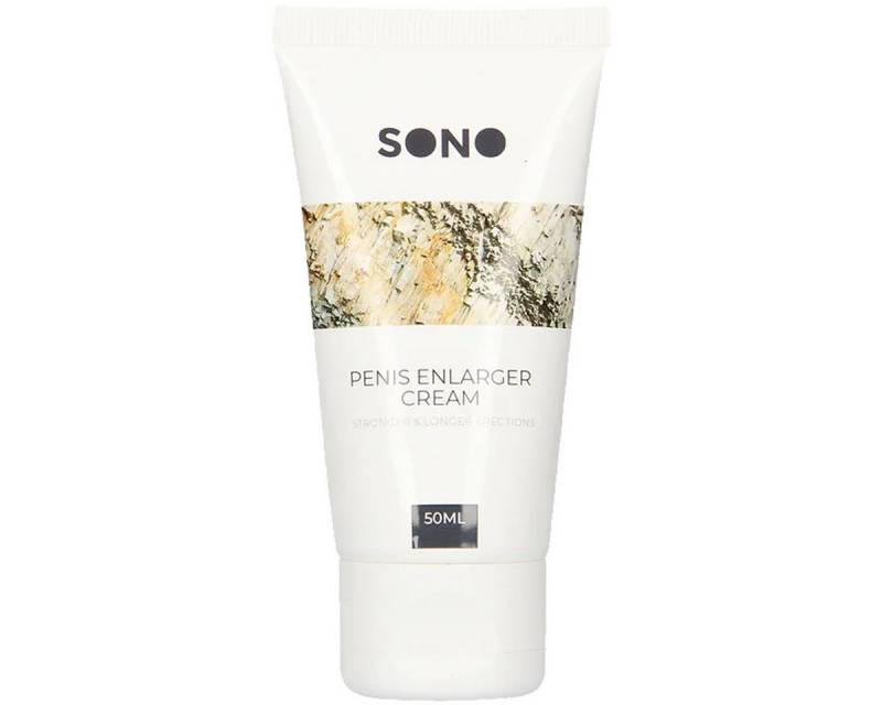 Sono Verzögerungsmittel Penis Enlarger Cream - Stronger & Longer Erections, Tube mit 50ml, 1-tlg., Penis-Massagecreme für intensive Erektionen Sono Verzögerungsmittel Penis Enlarger Cream - Stronger & Longer Erections, Tube mit 50ml, 1-tlg., Penis-Massagecreme für intensive Erektionen von Sono