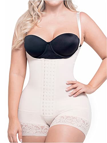 Sonryse 066 Fajas Colombianas Reductoras y Moldeadoras Postparto Levanta Pompis de Mujer Girdles für Frauen - Beige - X-Large von Sonryse