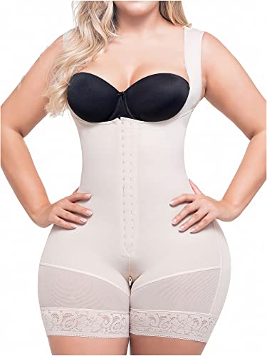 Sonryse Fajas Colombianas Post Chirurgie Hohe Kompression Stufe 2 Faja Lipo 360 Bauchdeckenstraffung, 211bf Beige, XXX-Large von Sonryse