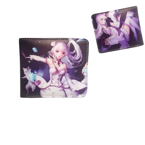 Sonsoke Emilia Männer Brieftaschen Bi-Fold Brieftasche ID-Karte Kreditkarte Mehrzweck-Brieftasche für Männer und Frauen Geschenk Cosprey (Emilia 1) von Sonsoke