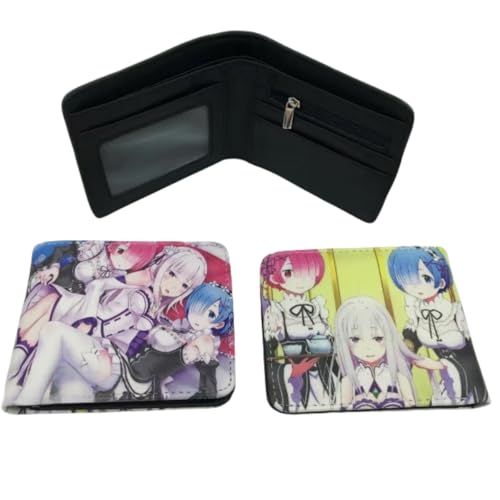 Sonsoke Emilia Männer Brieftaschen Bi-Fold Brieftasche ID-Karte Kreditkarte Mehrzweck-Brieftasche für Männer und Frauen Geschenk Cosprey (Ram 2) von Sonsoke