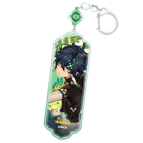 Sonsoke Figure Acrylic Standing Figure Vision Keychain Acrylic Key Chain Pendant Keyring Cosplay Decoration, Kinich, L von Sonsoke