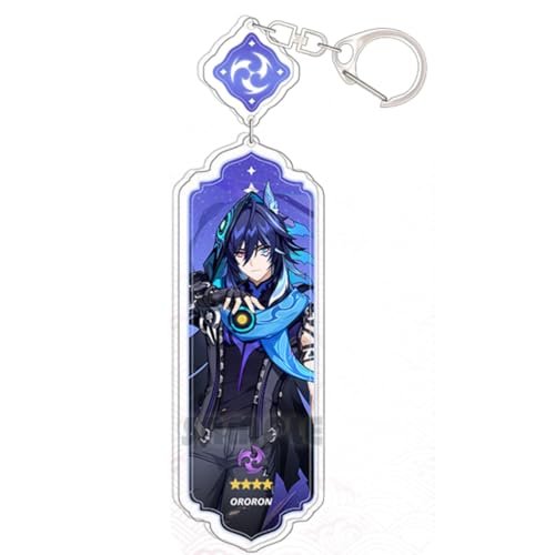 Sonsoke Figure Acrylic Standing Figure Vision Keychain Acrylic Key Chain Pendant Keyring Cosplay Decoration, Ororon 1, L Sonsoke Figure Acrylic Standing Figure Vision Keychain Acrylic Key Chain Pendant Keyring Cosplay Decoration, Ororon 1, L von Sonsoke