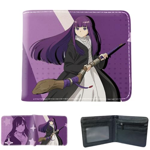 Sonsoke Frieren Männer Brieftaschen Bi-Fold Brieftasche ID-Karte Kreditkarte Mehrzweck-Brieftasche für Männer und Frauen Geschenk Cosprey (Fern 1) von Sonsoke