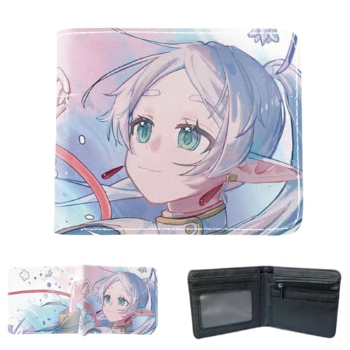 Sonsoke Frieren Männer Brieftaschen Bi-Fold Brieftasche ID-Karte Kreditkarte Mehrzweck-Brieftasche für Männer und Frauen Geschenk Cosprey (Frieren 1) von Sonsoke