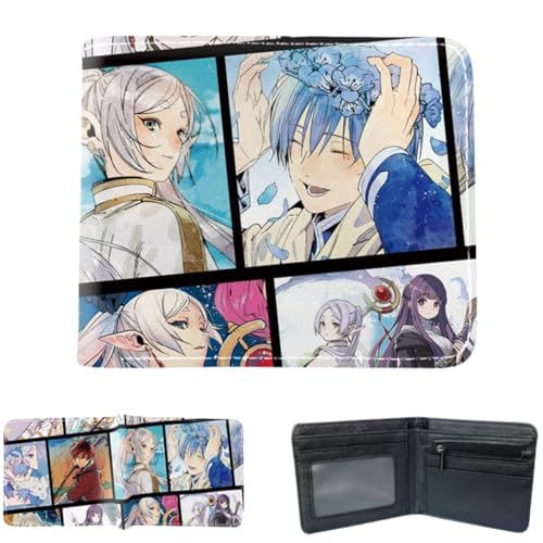 Sonsoke Frieren Männer Brieftaschen Bi-Fold Brieftasche ID-Karte Kreditkarte Mehrzweck-Brieftasche für Männer und Frauen Geschenk Cosprey (Frieren 2) von Sonsoke