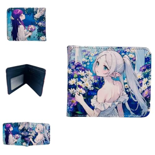 Sonsoke Frieren Männer Brieftaschen Bi-Fold Brieftasche ID-Karte Kreditkarte Mehrzweck-Brieftasche für Männer und Frauen Geschenk Cosprey (Frieren 6) von Sonsoke