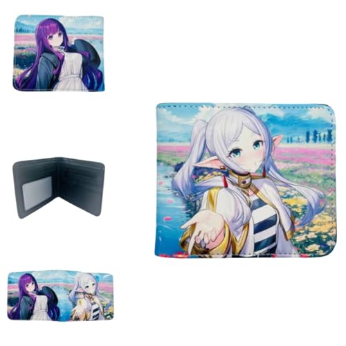 Sonsoke Frieren Männer Brieftaschen Bi-Fold Brieftasche ID-Karte Kreditkarte Mehrzweck-Brieftasche für Männer und Frauen Geschenk Cosprey (Frieren 7) von Sonsoke