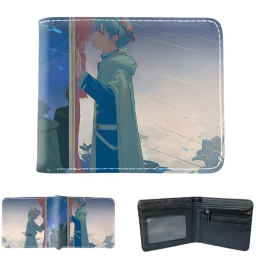 Sonsoke Frieren Männer Brieftaschen Bi-Fold Brieftasche ID-Karte Kreditkarte Mehrzweck-Brieftasche für Männer und Frauen Geschenk Cosprey (Himmel 3) von Sonsoke